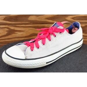 Converse All Star Youth Girls‎ Shoes Size 5 M Gray Low Top Fabric